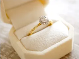 フィオレフジイの婚約指輪